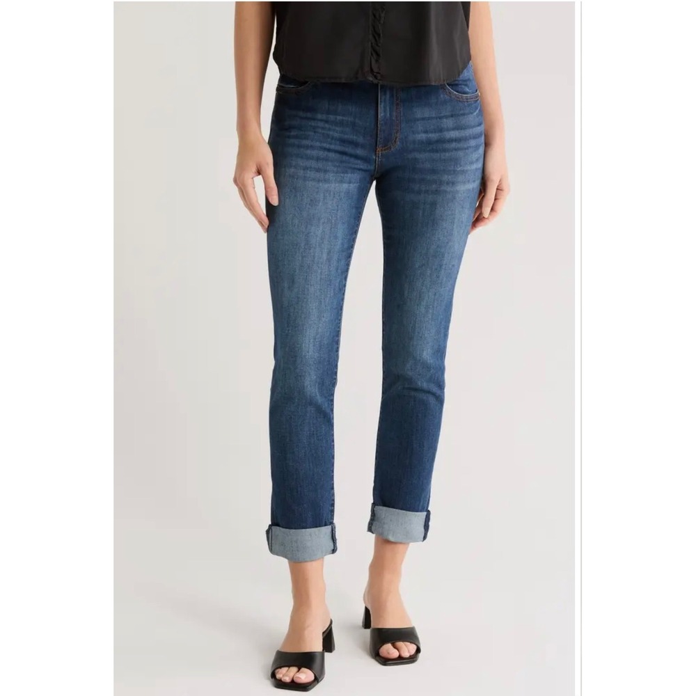 KUT from the Kloth Jeans Size 4 Katy Boyfriend Jeans Dark Wash Denim‎ 💙💙💙